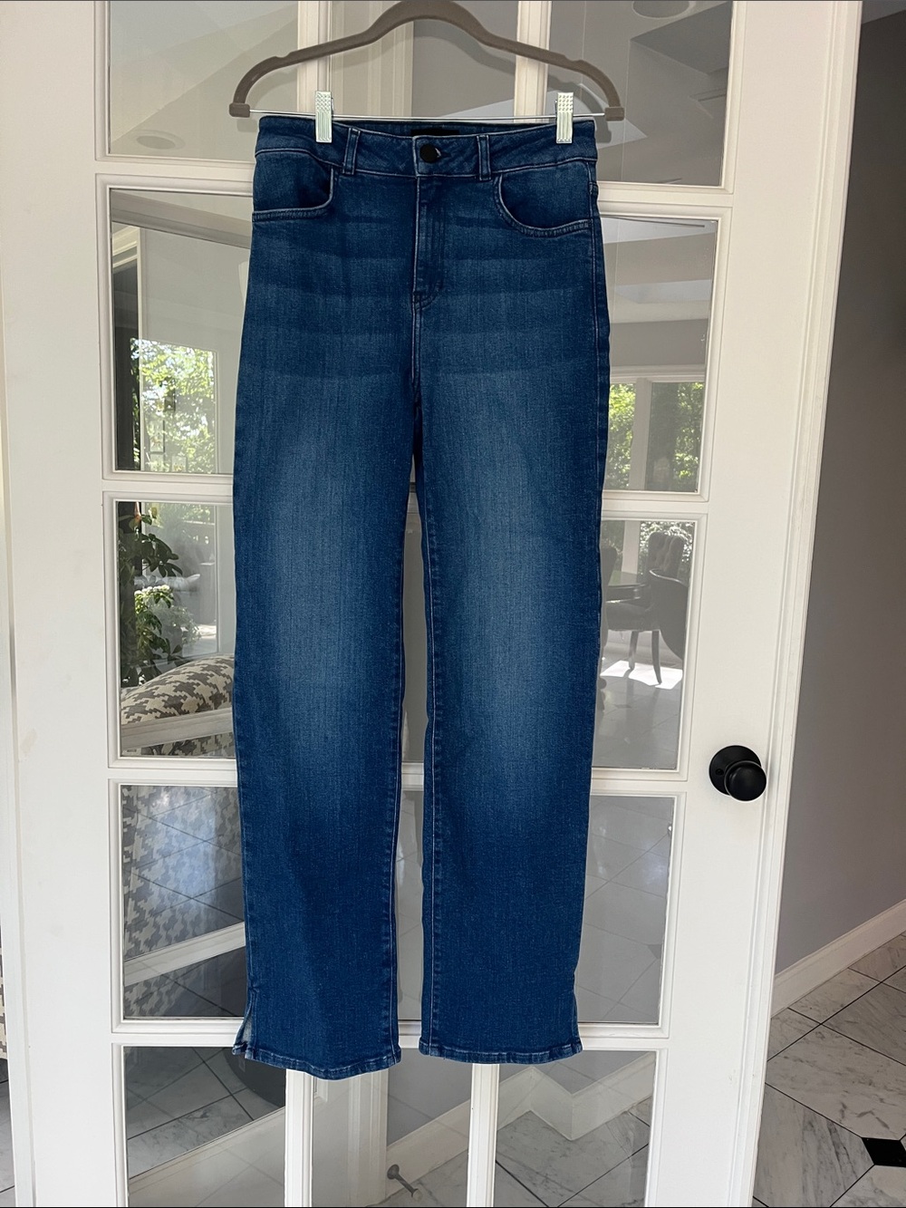 Fit Jeans High Waist Straight Leg - NWT - Sz L